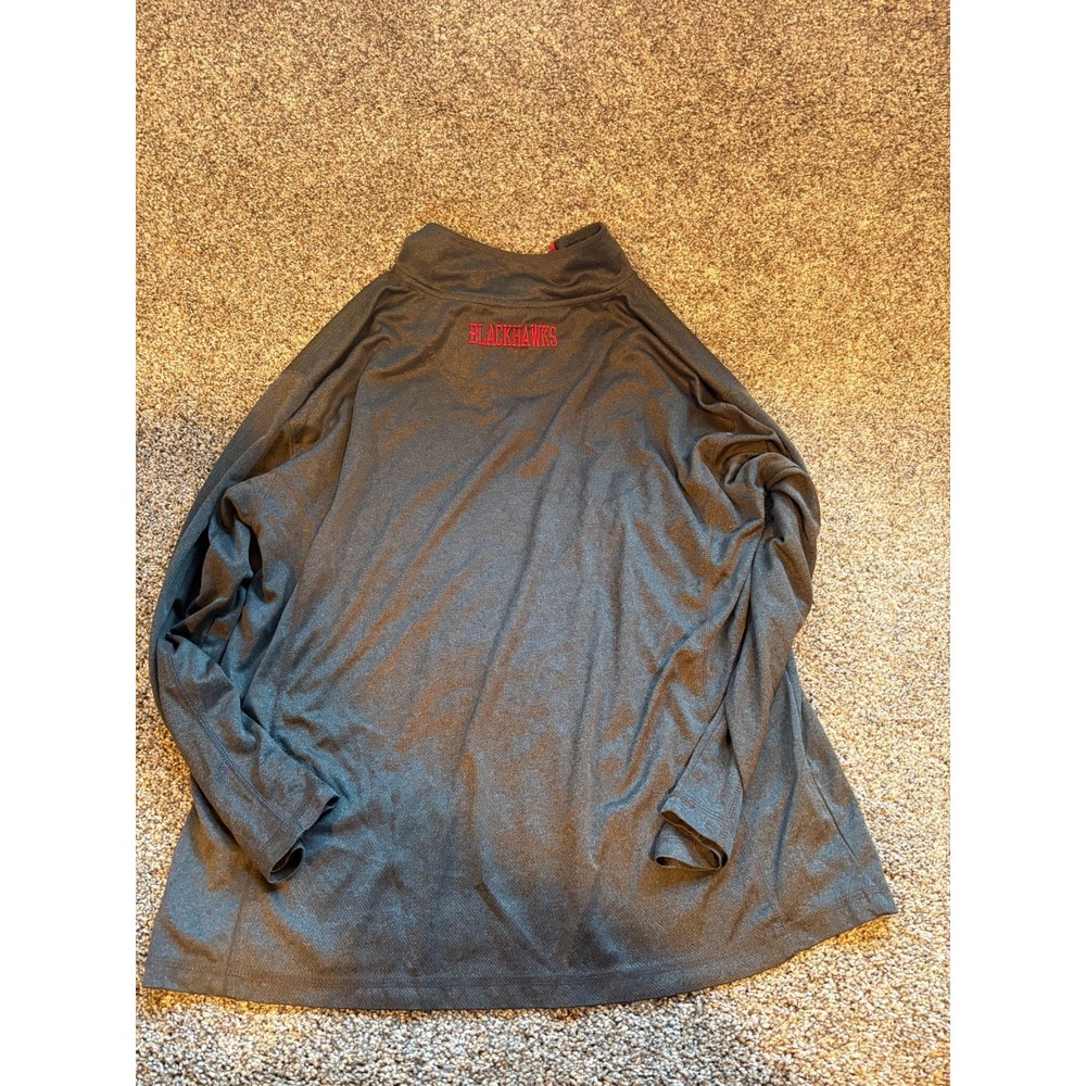 Chicago Blackhawks Pull‎ Over Quarter Zip Size L